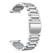 Браслет стальной для Смарт часов Silver