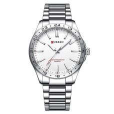 Curren 8452 Silver-White Curren 8452 Silver-White