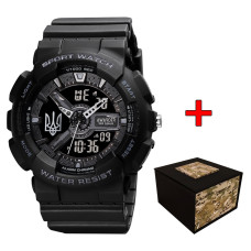 Awarder 005 Тризуб срібло  Black