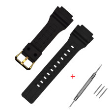 Ремешок для Casio AE-1400 Black GD Ремешок для Casio AE-1400 Black GD