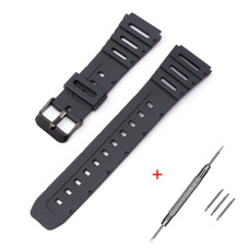 Ремешок для Casio F91W 18mm Black BK Ремешок для Casio F91W 18mm Black BK