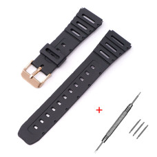 Ремешок для Casio F91W 18mm Black RG Ремешок для Casio F91W 18mm Black RG