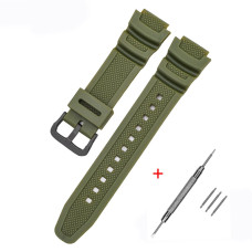 Ремешок для Casio G-Shock AE-1000/1200 Army Green BK Ремешок для Casio G-Shock AE-1000/1200 Army Green BK
