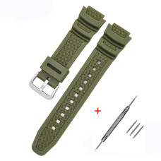 Ремешок для Casio G-Shock AE-1000/1200 Army Green SI Ремешок для Casio G-Shock AE-1000/1200 Army Green SI