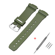 Ремешок для Casio G-Shock DW-6900 Army Green SI Ремешок для Casio G-Shock DW-6900 Army Green SI