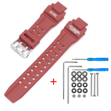 Ремешок для Casio G-Shock GW-A1000/GW-4000/GA-1000 Red Silver Ремешок для Casio G-Shock GW-A1000/GW-4000/GA-1000 Red Silver