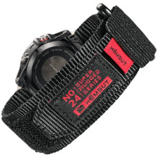 Ремешок для часов Hemsut HS121 Super Strong Nylon Garmin Black 20 mm